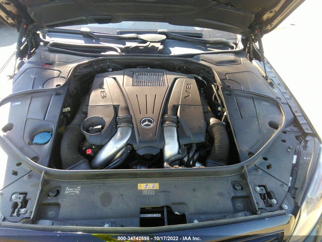 2014 MERCEDES-BENZ S-CLASS S 550 VIN: WDDUG8CB1EA009709