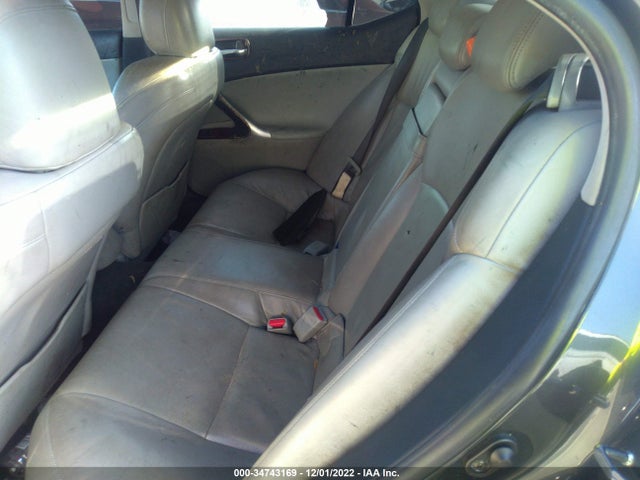 2006 Lexus Is 350 Auto მანქანა იყიდება აუქციონზე, vin: JTHBE262065001089, აუქციონის ნომერი: 34743169