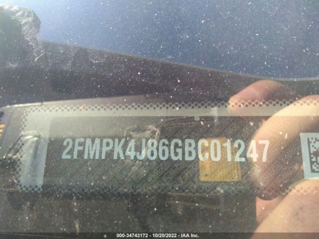 2FMPK4J86GBC01247 Ford EDGE SEL