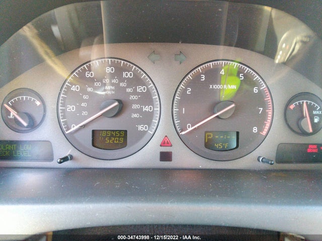 2003 VOLVO S80 2.9L VIN: YV1TS92D731317505
