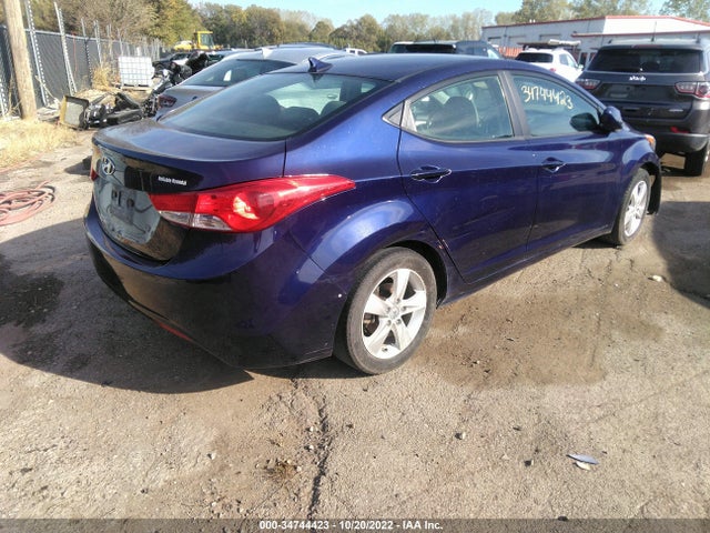 2013 HYUNDAI ELANTRA GLS VIN: 5NPDH4AE0DH180956