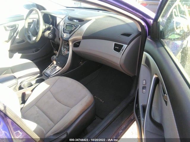 2013 HYUNDAI ELANTRA GLS VIN: 5NPDH4AE0DH180956