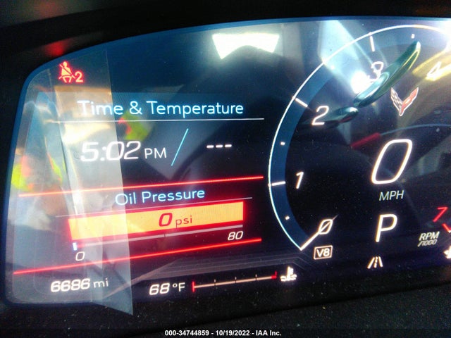 2022 Chevrolet Corvette, VIN: 1G1YA2D46N5109493