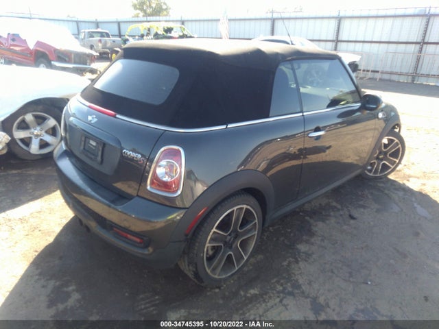 2011 MINI COOPER CONVERTIBLE S/JOHN COOPER WORKS VIN: WMWZP3C58BTX83479