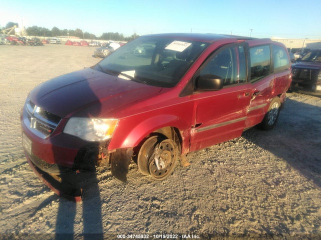 Dodge Grand Caravan American Value Pkg 2014 2C4RDGBG4ER260185 Image 2