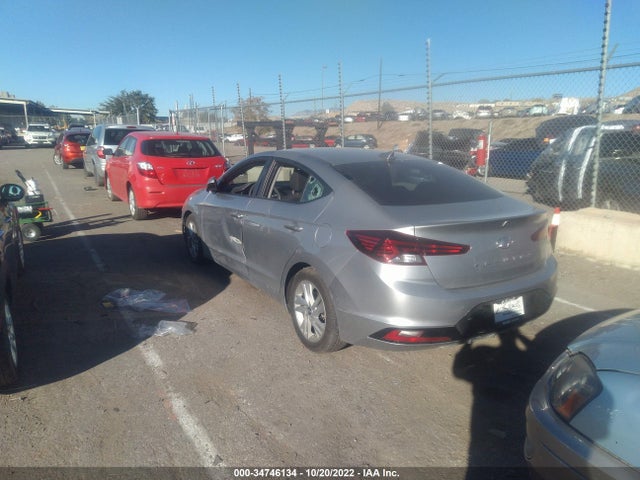 2020 HYUNDAI ELANTRA SEL VIN: 5NPD84LF4LH588395