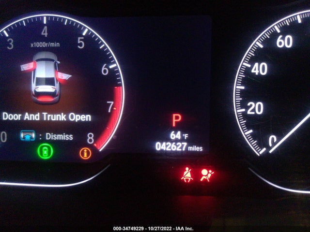 2019 HONDA ACCORD SEDAN SPORT 1.5T VIN: 1HGCV1F36KA126139