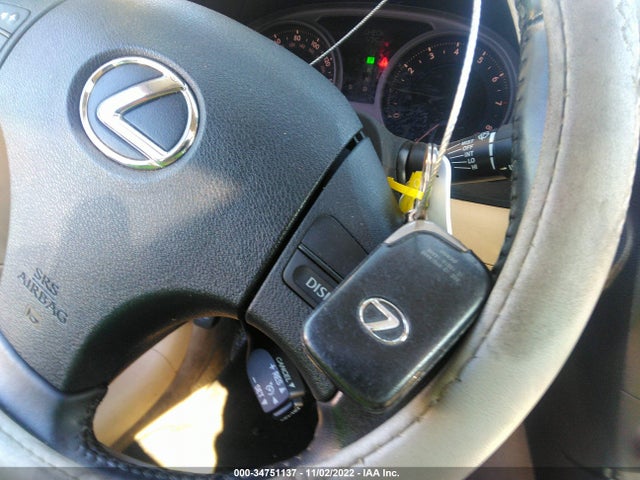 JTHBK262765016374 Lexus Is 250 Auto