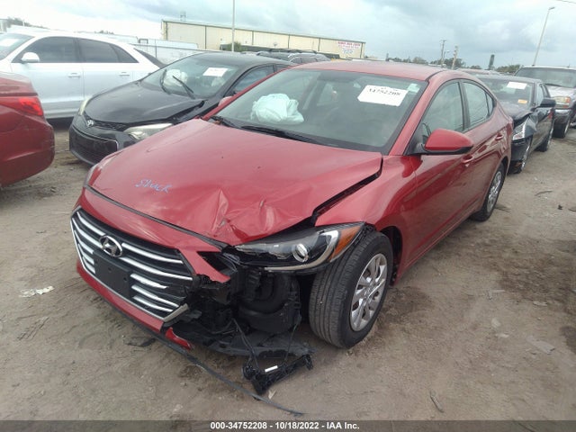 2017 HYUNDAI ELANTRA SE VIN: 5NPD74LF1HH151089