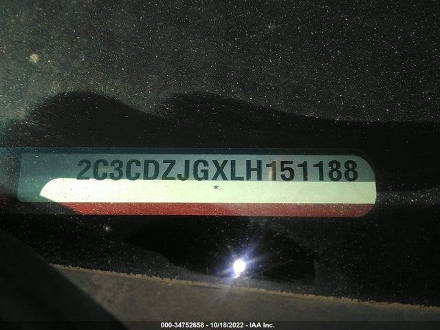 Dodge Challenger Gt 2020 2C3CDZJGXLH151188 Image 9