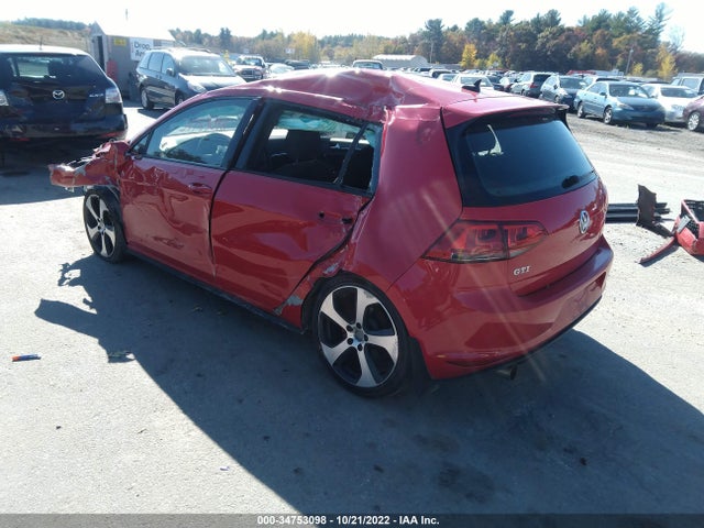 2016 Volkswagen GTI, VIN: 3VW5T7AU4GM056342