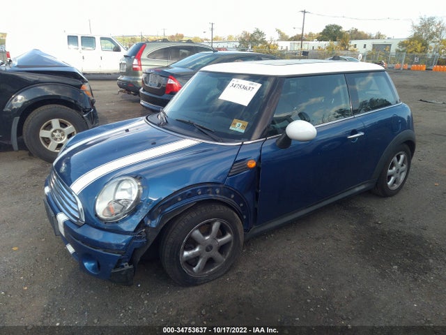 2007 MINI COOPER HARDTOP VIN: WMWMF33587TU60795