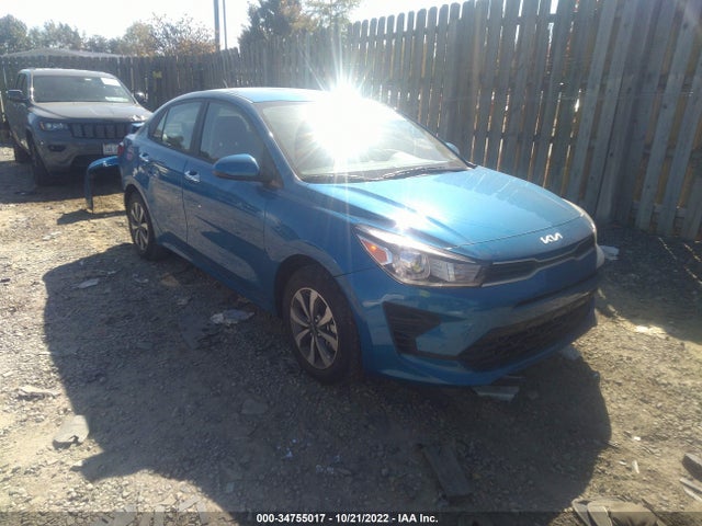 2022 Kia Rio, VIN: 3KPA24AD2NE458306