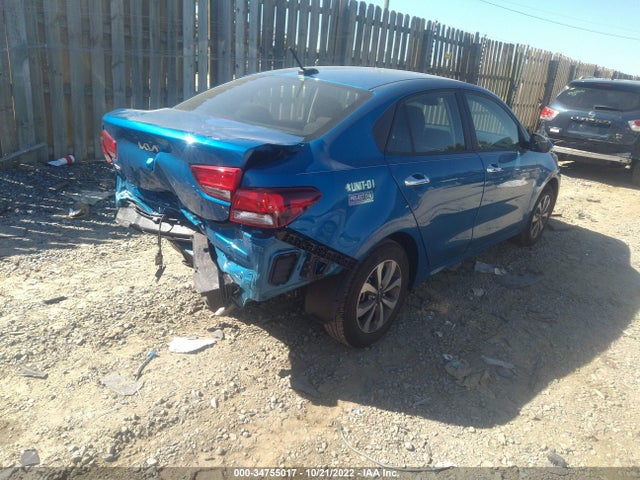 2022 Kia Rio, VIN: 3KPA24AD2NE458306