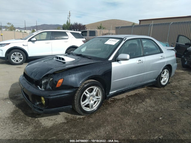 2002 SUBARU IMPREZA SEDAN WRX VIN: JF1GD29682G510439