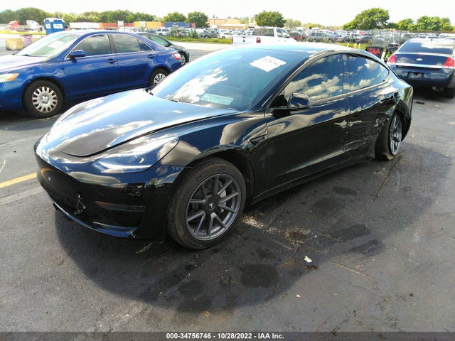 Tesla MODEL 3 2021 5YJ3E1EA4MF048842 Image 2