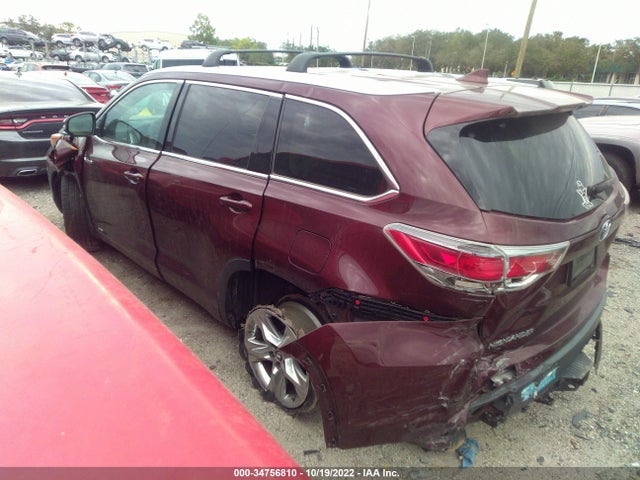 2016 Toyota Highlander, VIN: 5TDDCRFH3GS014315