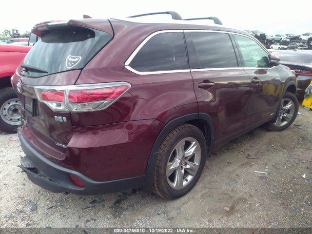 2016 Toyota Highlander, VIN: 5TDDCRFH3GS014315