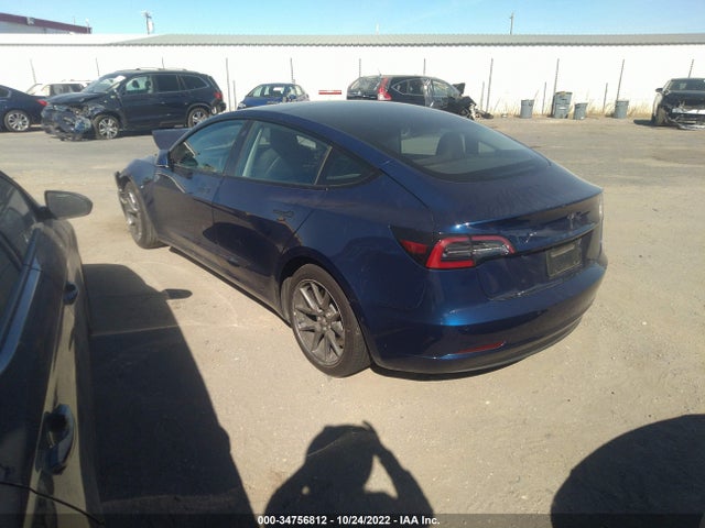 Tesla Model 3 Standard Range Plus 2021 5YJ3E1EA7MF084329 Image 3