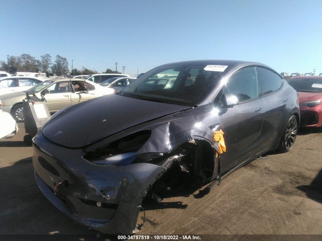 Tesla Model Y Performance 2022 7SAYGDEF8NF556751 Image 2