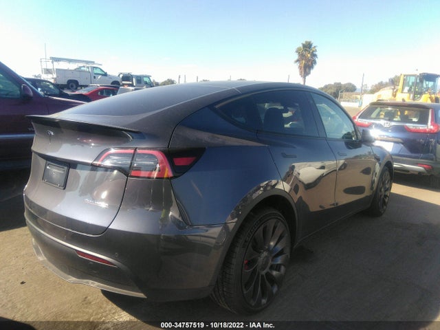 Tesla Model Y Performance 2022 7SAYGDEF8NF556751 Image 4