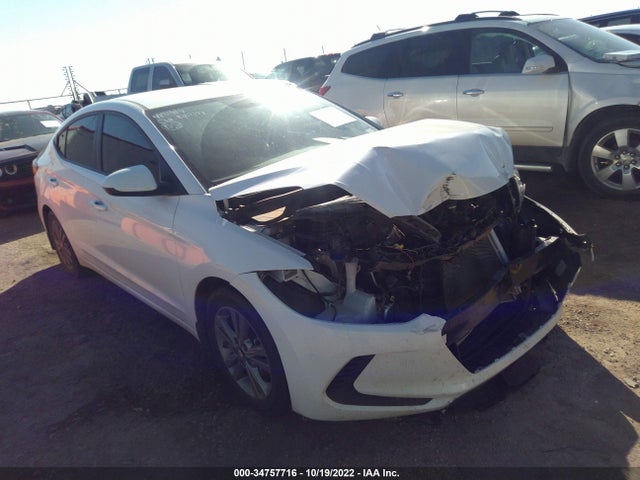 2018 HYUNDAI ELANTRA SEL VIN: 5NPD84LF8JH339918