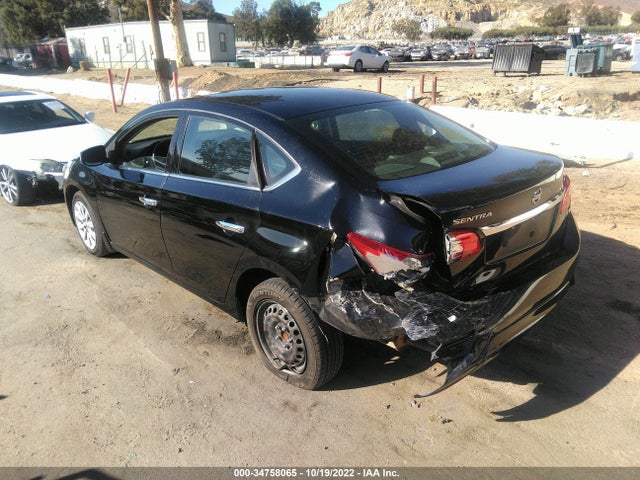 2017 NISSAN SENTRA S VIN: 3N1AB7AP5HY259588