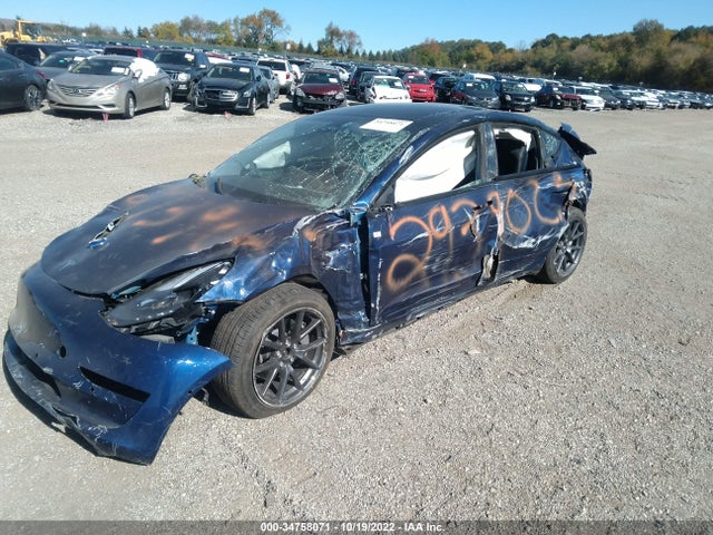 Tesla MODEL 3 2022 5YJ3E1EBXNF334561 Image 2