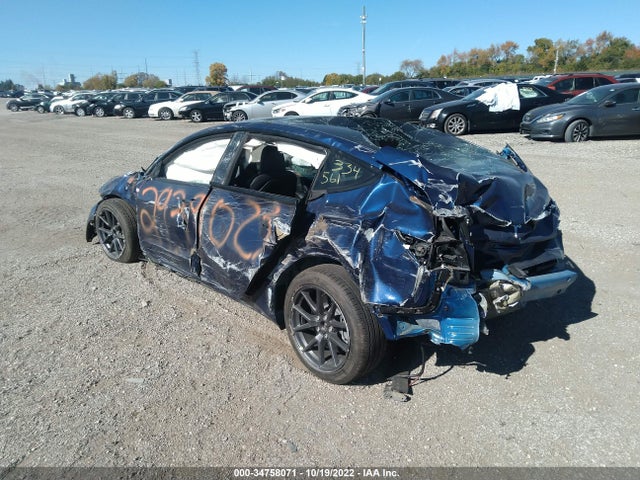 Tesla MODEL 3 2022 5YJ3E1EBXNF334561 Image 3