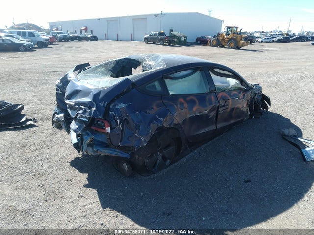 Tesla MODEL 3 2022 5YJ3E1EBXNF334561 Image 4