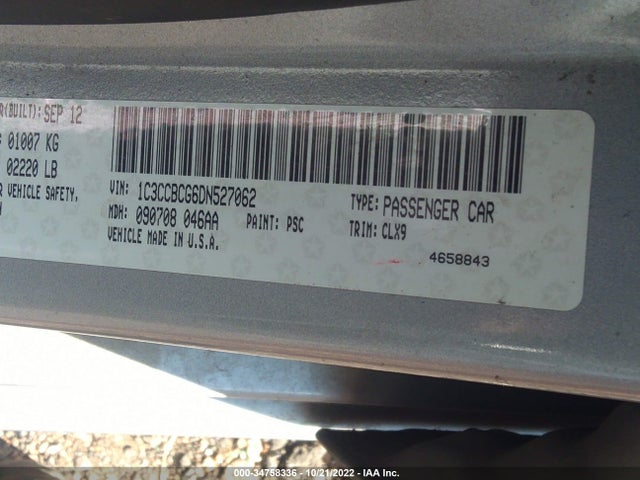 Chrysler 200 Limited 2013 1C3CCBCG6DN527062 Image 11