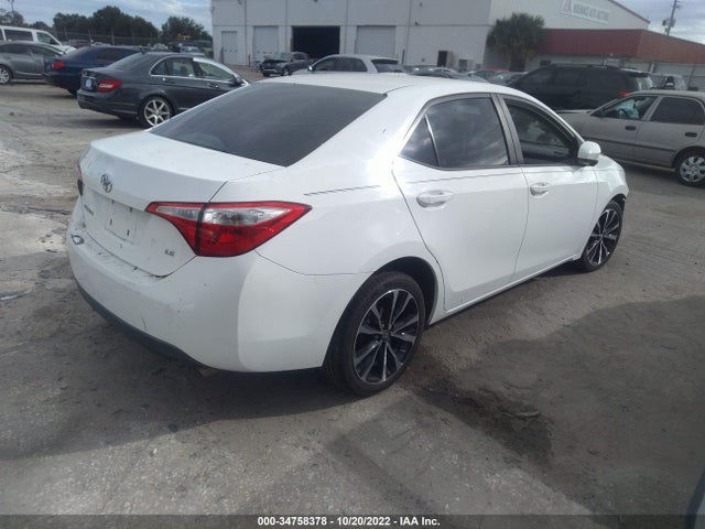 2016 TOYOTA COROLLA L/LE/S/S PLUS/LE PLUS VIN: 2T1BURHE8GC567333