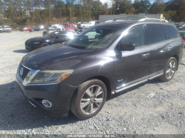 2014 NISSAN PATHFINDER PLATINUM HYBRID VIN: 5N1CR2MN2EC636179