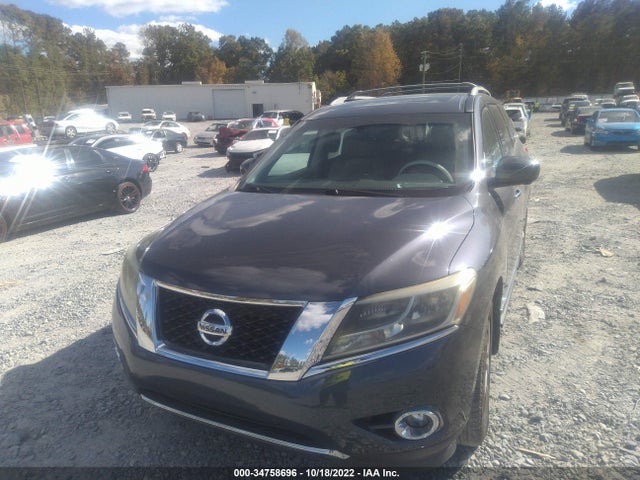 2014 NISSAN PATHFINDER PLATINUM HYBRID VIN: 5N1CR2MN2EC636179