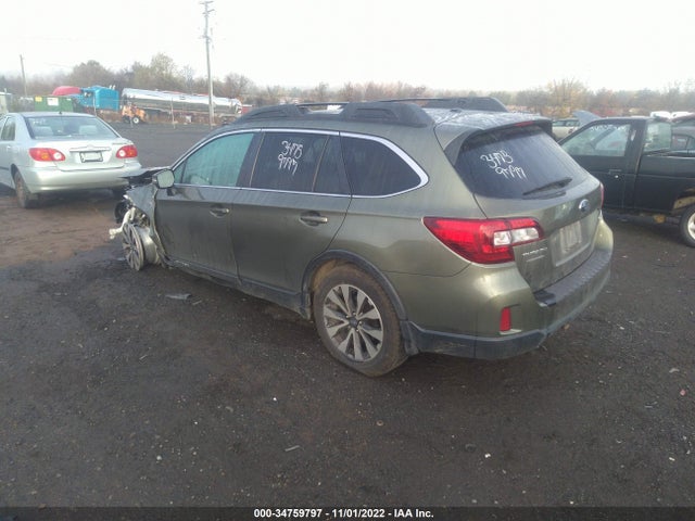 2015 SUBARU OUTBACK 3.6R LIMITED VIN: 4S4BSENC4F3356022