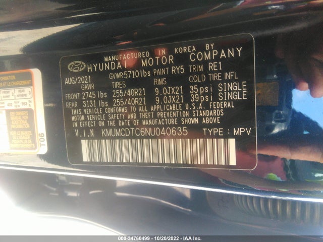 2022 Genesis GV70, VIN: KMUMCDTC6NU040635