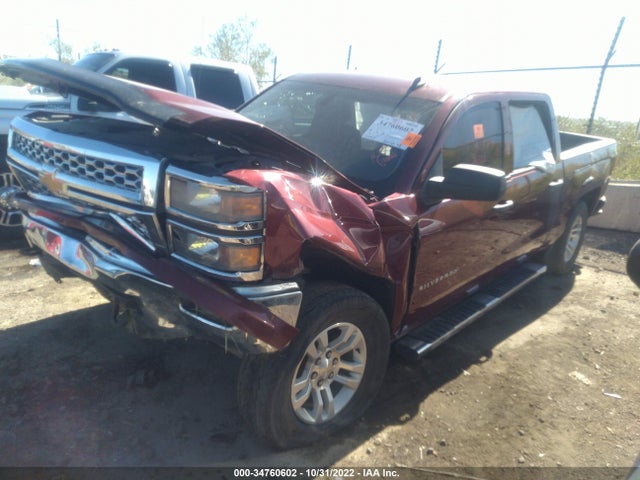 2014 CHEVROLET SILVERADO 1500 LT VIN: 3GCUKREC9EG217522