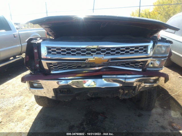 2014 CHEVROLET SILVERADO 1500 LT VIN: 3GCUKREC9EG217522