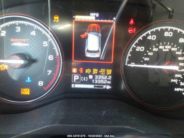 2022 SUBARU FORESTER SPORT VIN: JF2SKAJC7NH418230