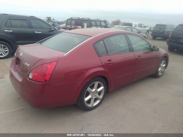 2006 NISSAN MAXIMA 3.5 SE VIN: 1N4BA41E36C845705