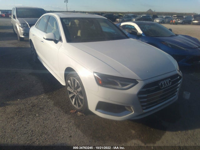 2022 Audi A4, VIN: WAUABAF48NN003332