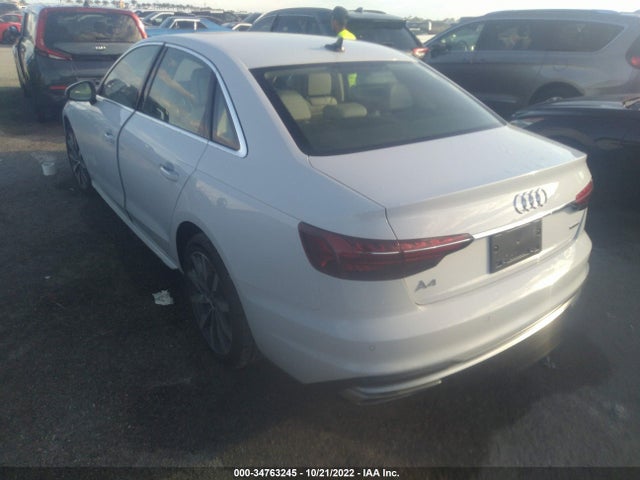 2022 Audi A4, VIN: WAUABAF48NN003332