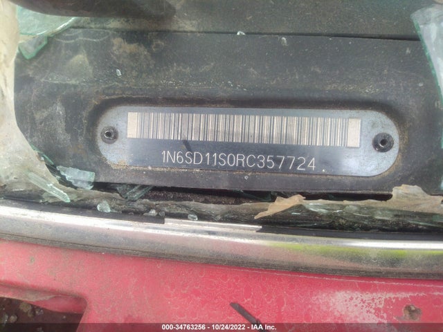 1994 NISSAN TRUCK XE VIN: 1N6SD11S0RC357724