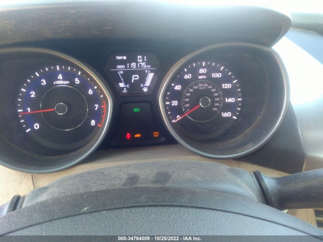 2013 HYUNDAI ELANTRA LIMITED PZEV VIN: 5NPDH4AE0DH433886