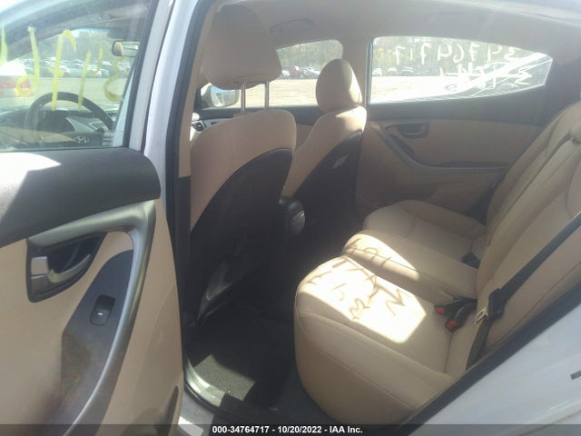 2013 HYUNDAI ELANTRA GLS VIN: 5NPDH4AE8DH405639