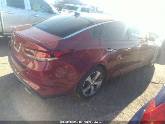 2019 KIA OPTIMA S VIN: 5XXGT4L35KG361048