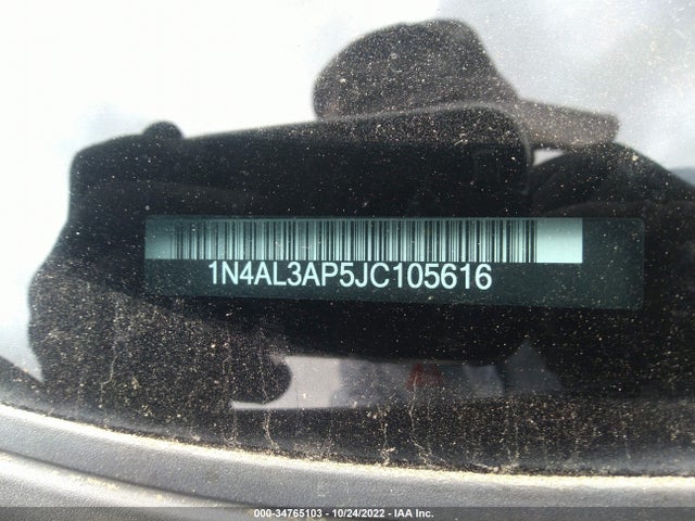 Aukcja sprzedaży 2018 Nissan Altima 2.5 S, vin: 1N4AL3AP5JC105616, numer aukcji: 34765103