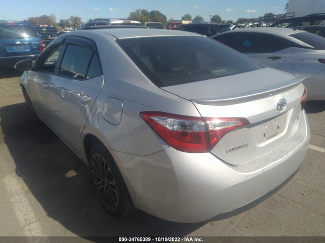 2015 TOYOTA COROLLA L/LE/S/S PLUS/LE PLUS VIN: 2T1BURHE4FC320695