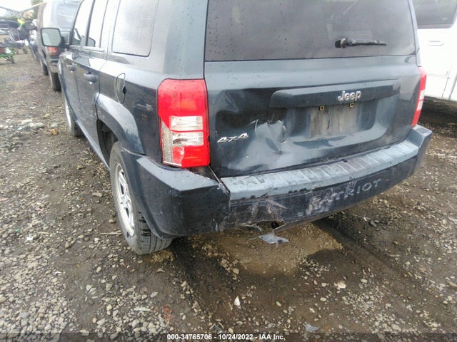 2008 JEEP PATRIOT SPORT VIN: 1J8FF28W38D698016