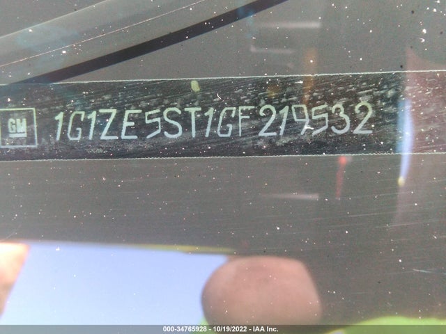 Chevrolet MALIBU LT 2016 1G1ZE5ST1GF219532 Image 10
